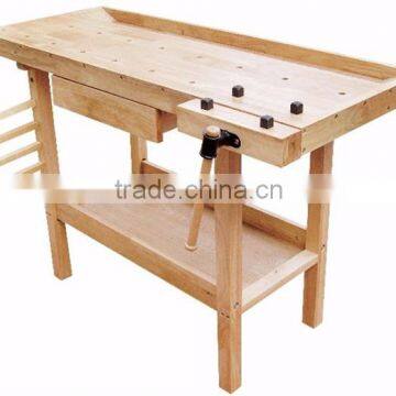 Rubber wood workbench for sale