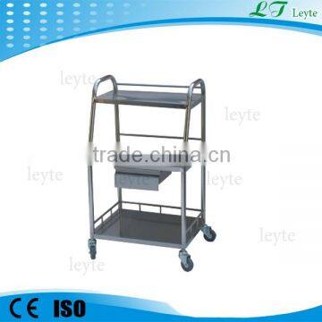 K-B127 medical cheap treatment trolley with drawers