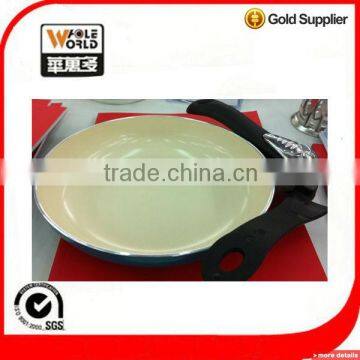 ceramic fry pan with floding handle