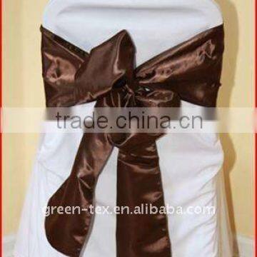 chair sash/satin sash