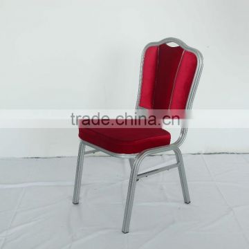 Wholesale reception used stack aluminum hotel banquet chair YC606