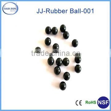 black nutural rubber bouncing ball made in China