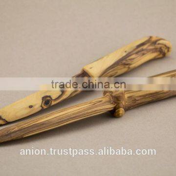 Olive Wood Hand Made Carved Knife Big Size