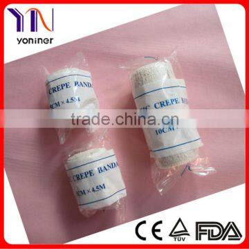 spandex crepe elastic bandage CE FDA Certificated Manufacturer