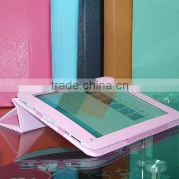 2014hot sale Universal Folding Folio Original 9.7 inch tablet pc flip leather cover for Cube U9GT5 / PIPO ETC