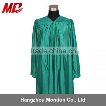 Choir robe - adult church robe shiny kelly green