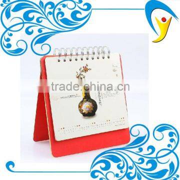 Hot sell Printing and Packaging Industrial Use and Metal Material Calendar Rims Desk Calendar Printing