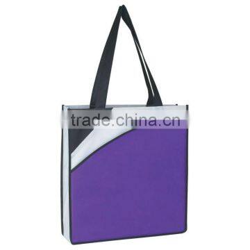 Non-Woven Conference Tote Bag-Purple