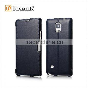 Leather Mobile Phone Cover for samsung galaxy note 4 case