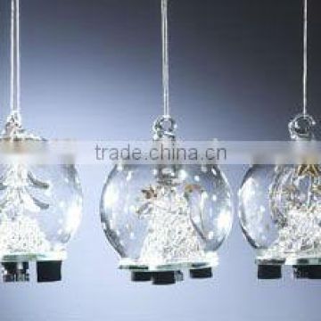 brilliant handicrafts glass ball christmas led light inside