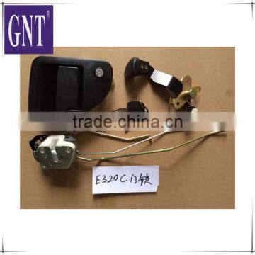 E320C excavator parts cab door lock