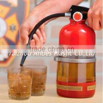 Plastic Extinguisher Beer Bottle Drink Dispenser For Cocktail Drink