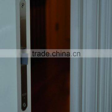 High Quality Almila Walnut Finished Glazed Wooden Door photo-3