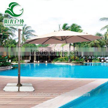 Hot Sale Heavy Duty Aluminum Frame Promotion Garden Parasol