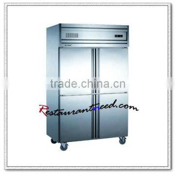 R218 4 Doors Static Cooling/Fancooling Reach-In Kitchen Refrigerator/Freezer