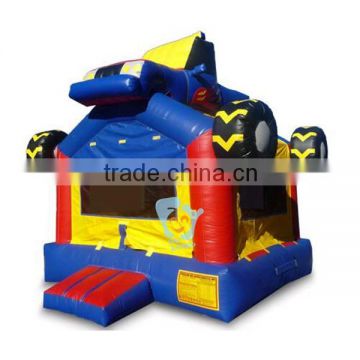 pvc tarpaulin monster wave inflatable truck water slide truck