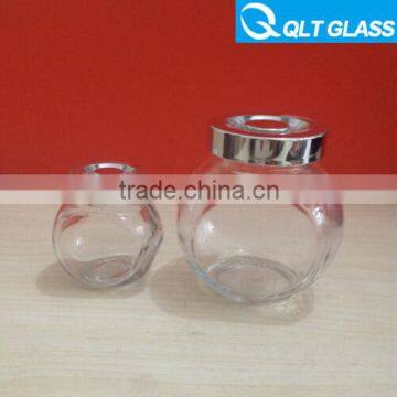 Hot supply small flat drum honey bottle