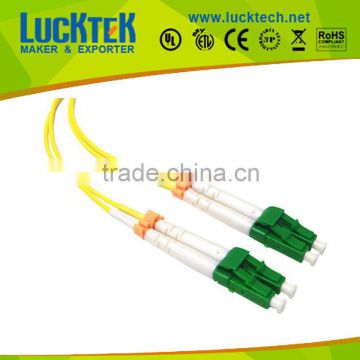 LC/APC to LC/APC Single Mode, Duplex, 9/125 optical fiber cable