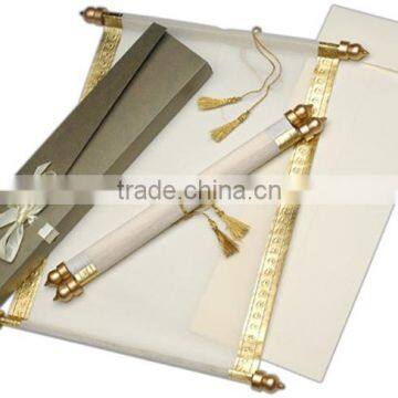 scroll wedding invitations party supplies birthday anniversary invitation scrolls customized wedding cards scroll box invitation