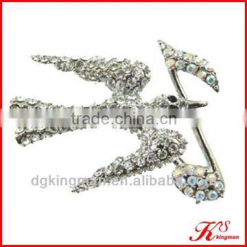 Dongguan Fashion Crystal Brooch Wholesale