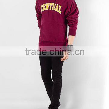 2015 CUSTOM OEM Plain Black Fleece Mens Sweatshirt Wholesale Hoodies Cheap Zip up Hoodies for Man photo-2