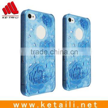 glaze anti-dirty waterproof hard plastic case for iphone 5