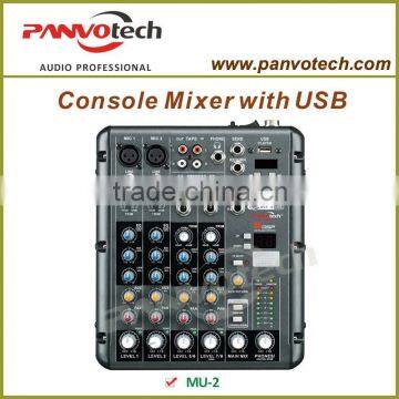 Panvotech sound mixer with mixer MU-2