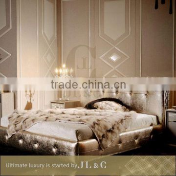 JB15-01 furniture bedroom sets wood bed villa furniture from JL&C Furniture