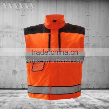 EN471 High visibility padded vest