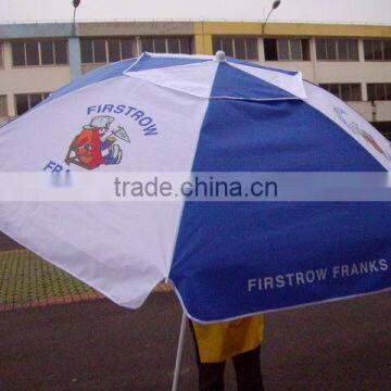 Factory direct wholesale 16 ribs silver coated easy sun parasol umbrella