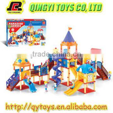 block paradise series toy DIY game for inteligent