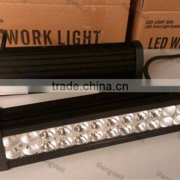 13 inch 9-32v DC 72w IP67 Flood/Spot/Combo Epistar led light bar