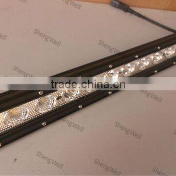 ShengWell 29.5" 90W CREE LED light bar Single Row 9--32V IP67 led bar light 12month warranty 90W led bar light