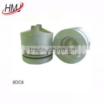 8DC8 aluminum engine piston for motorcycles