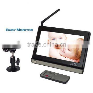 Digital boy Wireless control baby monitor 2.4GHz 7inch Digital Security IR night Vision baby video monitor moment Safety Health