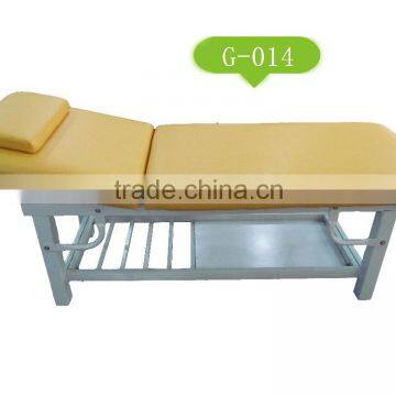 orange facial bed stainless steel massage table Tatoo chair G-014