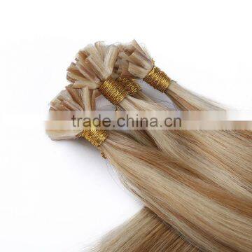 Keratin tip remy hair extension human hair with wholesale price                        
                                                                                Supplier's Choice