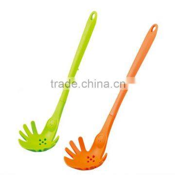 kitchenware pasta cooker tools gifts items food tong pasta tuner spatula smile silicone server