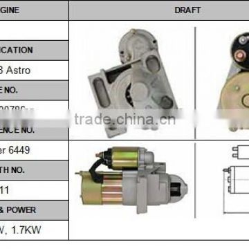 Chevrolet Express/ GMC Savana starter 9000786