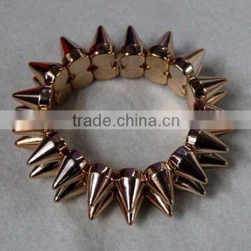 Fashion coral bracelets,coral jewelry,spike bracelets