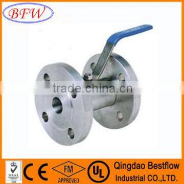 High quality carbon steel & stainless steel thread flange type ball valve