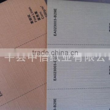 Color embossed paper 230g factory price