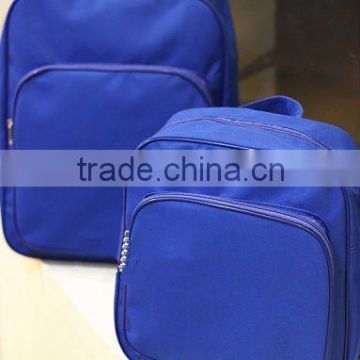 Simple colorful leisure backpack Blue