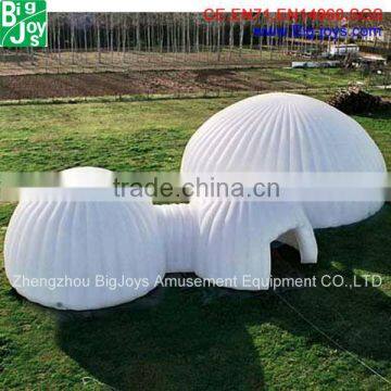 2015 popular best price inflatable igloo tent for rental made in China