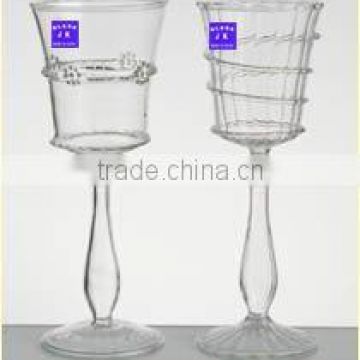 glass wine cups