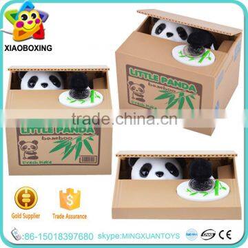 Stealing Plastic Panda Coin Bank