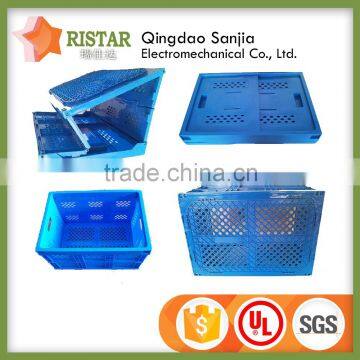 collapsible plastic storage crate folding crate folding fruit crate