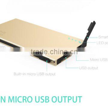 Ultra Thin Polymer 5000mAh Smart Li-polymer Power Bank photo-3