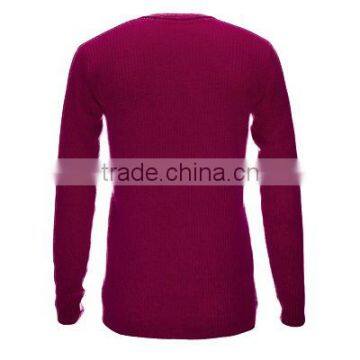 Fashion Plain Knit 100%cashmere Pullover Sweater for Men photo-4