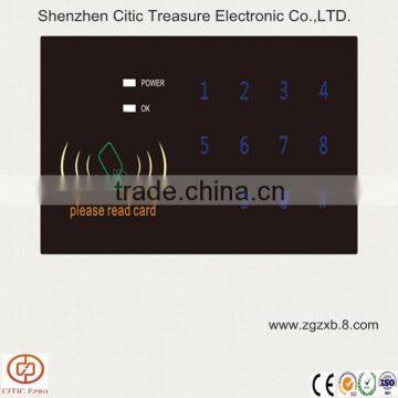 Number touch switch for lift , keypad touch sticker